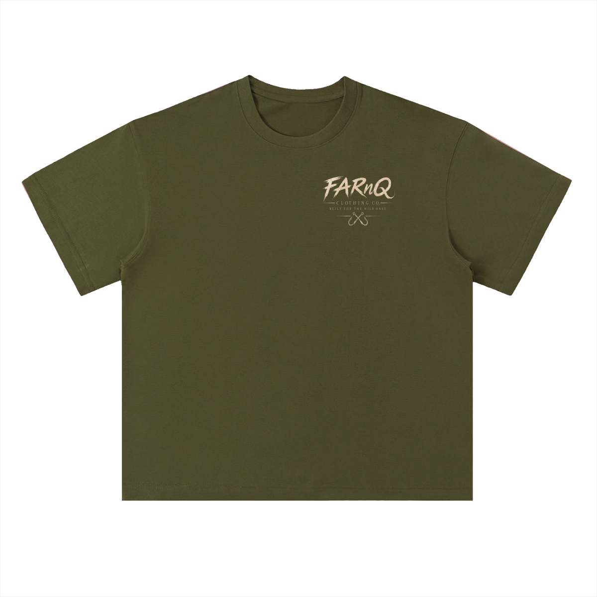 Heavyweight Drop Shoulder Cotton T-Shirt
