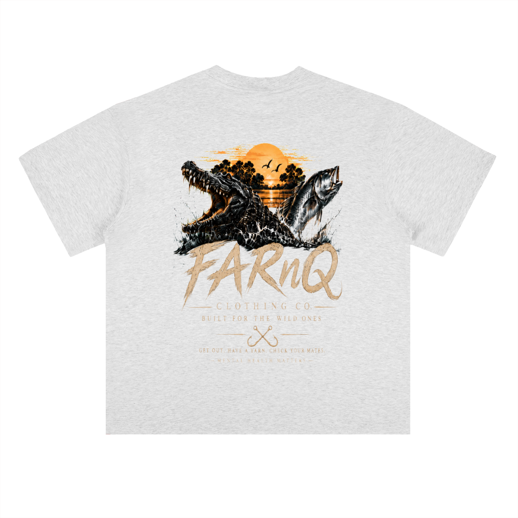 Heavyweight Drop Shoulder Cotton T-Shirt