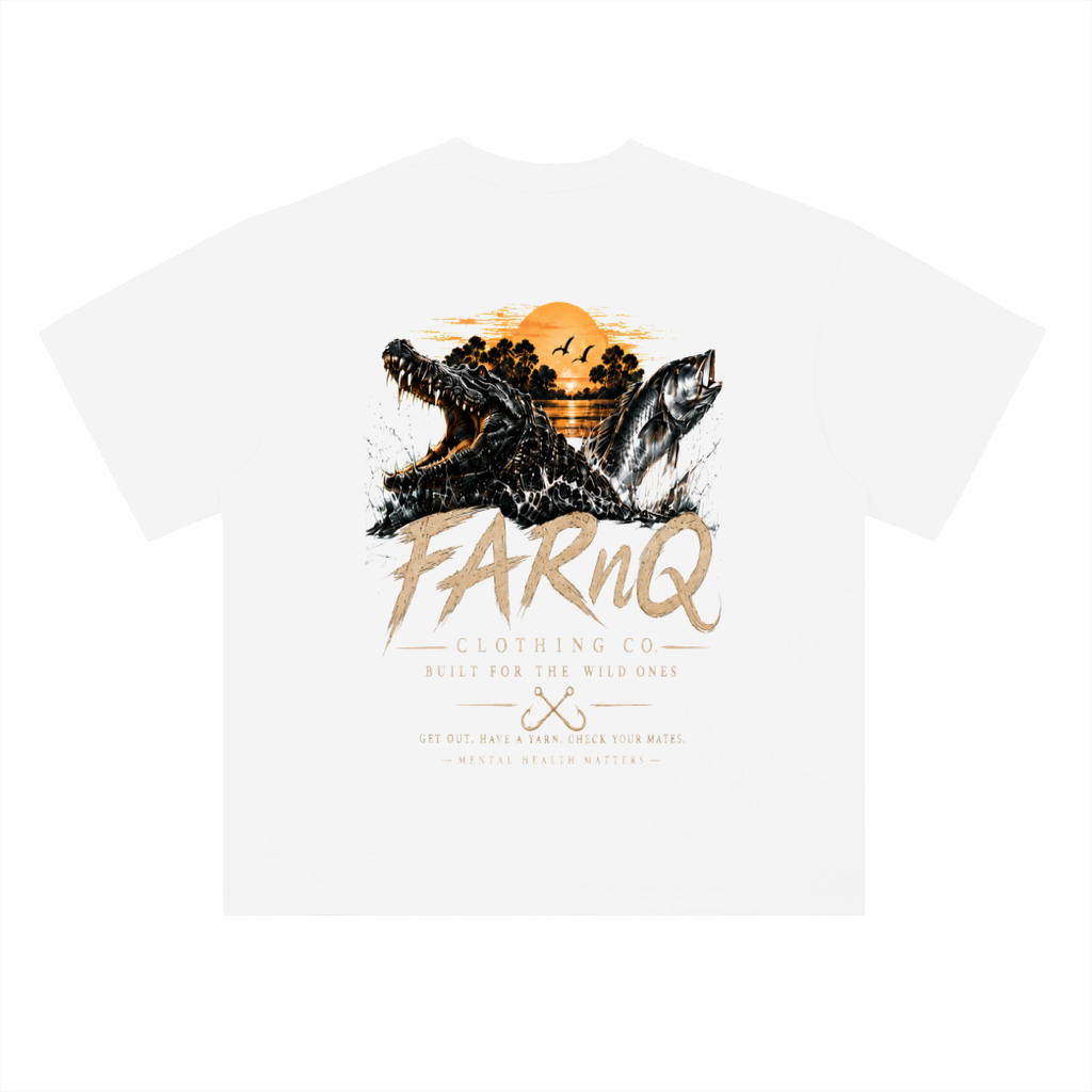 Heavyweight Drop Shoulder Cotton T-Shirt
