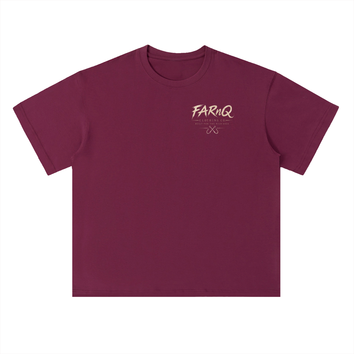 Heavyweight Drop Shoulder Cotton T-Shirt